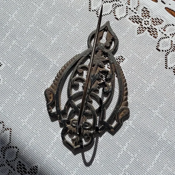 Vintage Receipt Spike Paper Organizer Collectible Wall-Mount Decoration - Picture 4 of 5